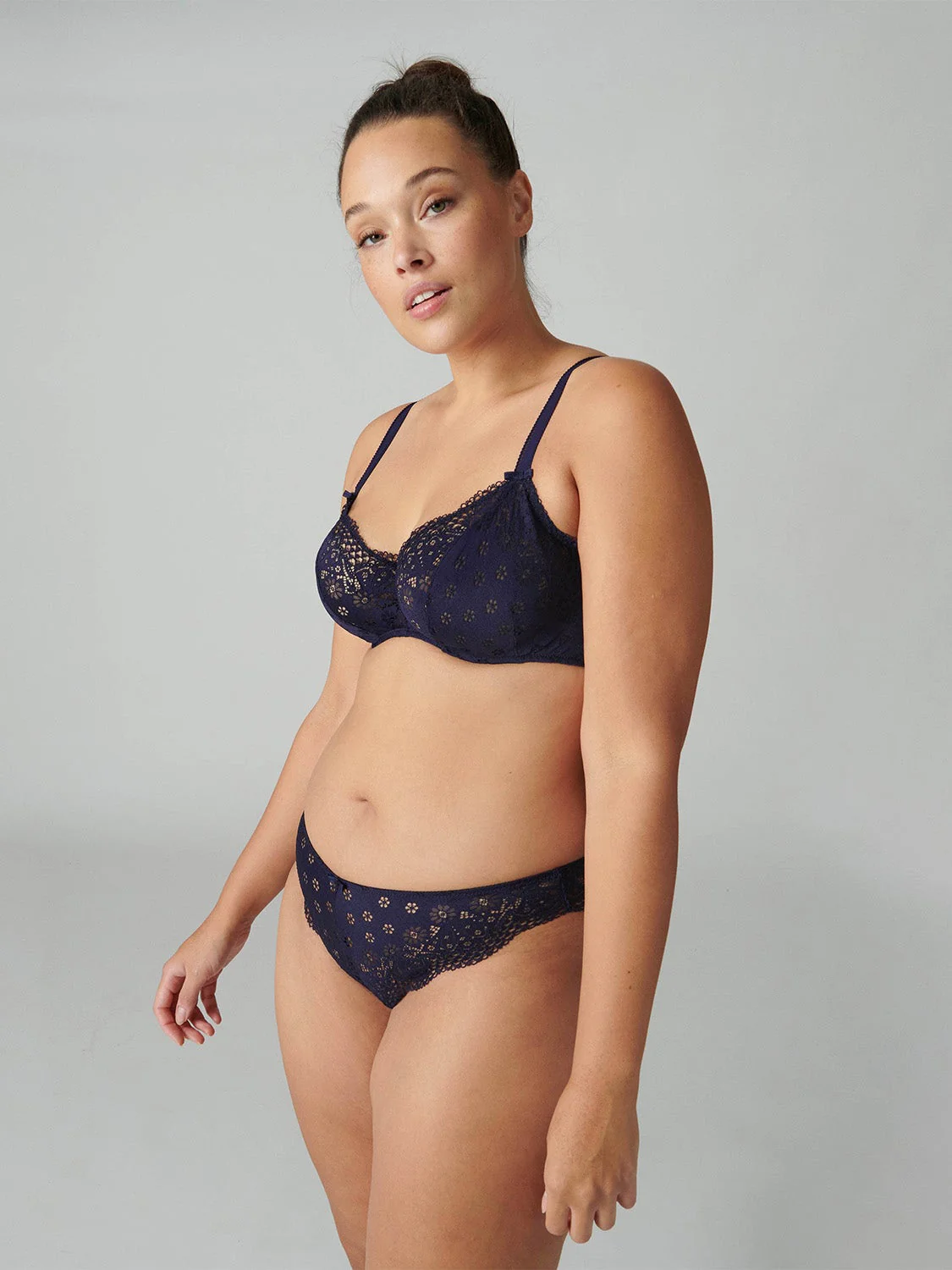 Aimee Underwire Plunge - Midnight - Image 11