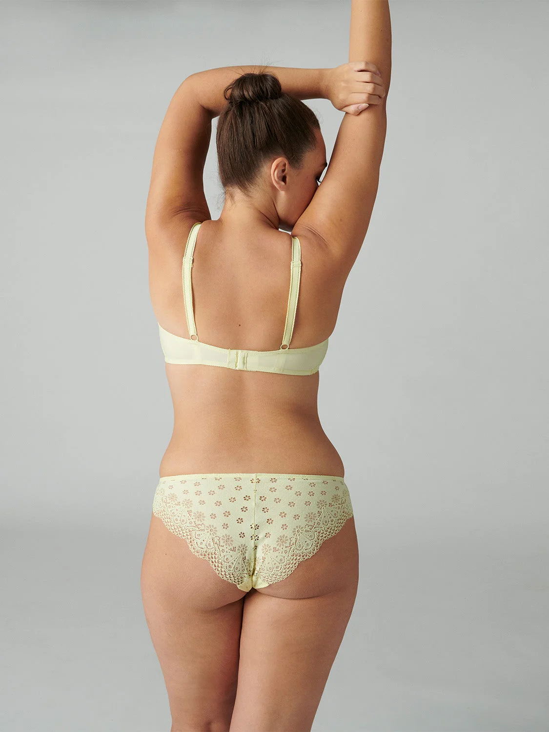 Aimee Underwire Plunge - Yuzu Yellow - Image 10