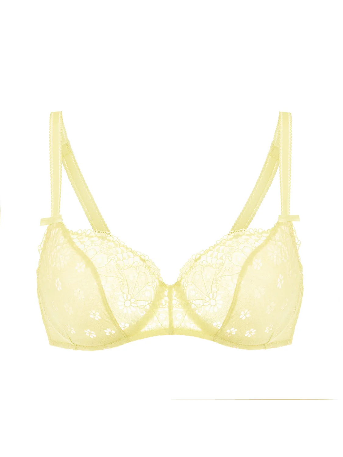 Aimee Underwire Plunge - Yuzu Yellow - Image 11