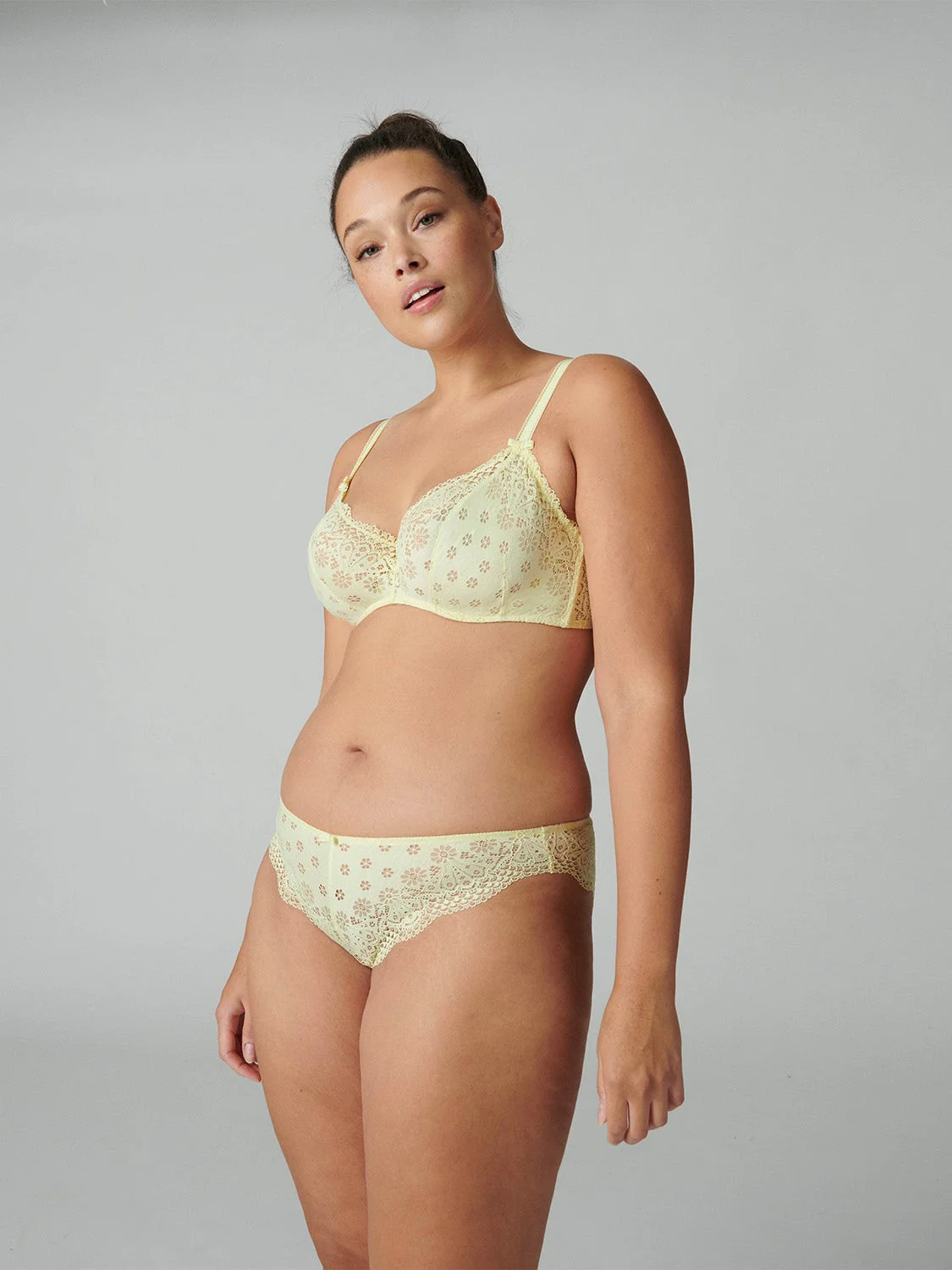Aimee Underwire Plunge - Yuzu Yellow - Image 9